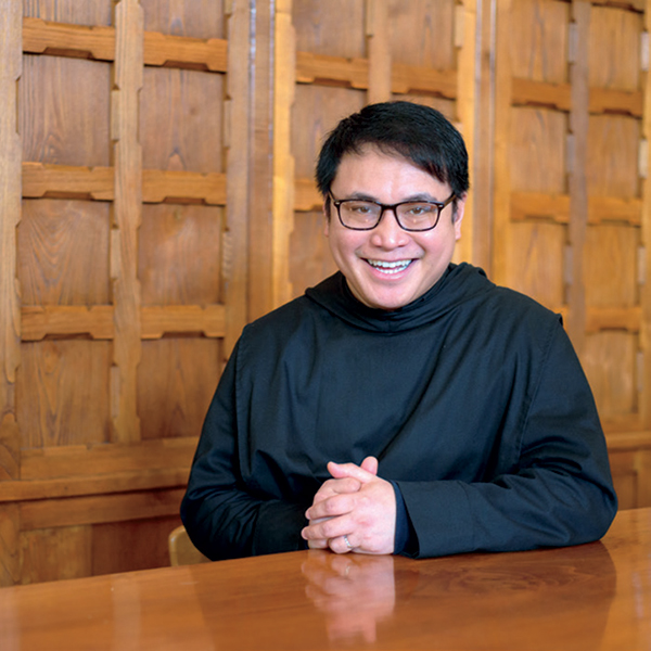 Frater Emie Gaviola, OSB from the Philippines